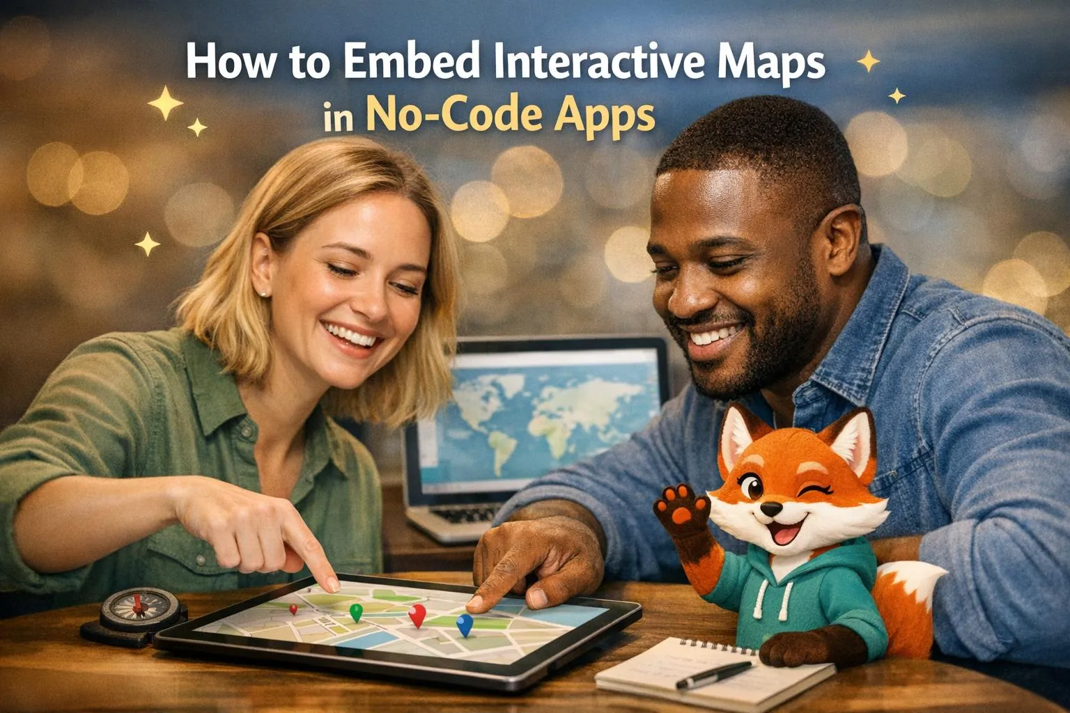 How to Embed Interactive Maps in No-Code Apps
