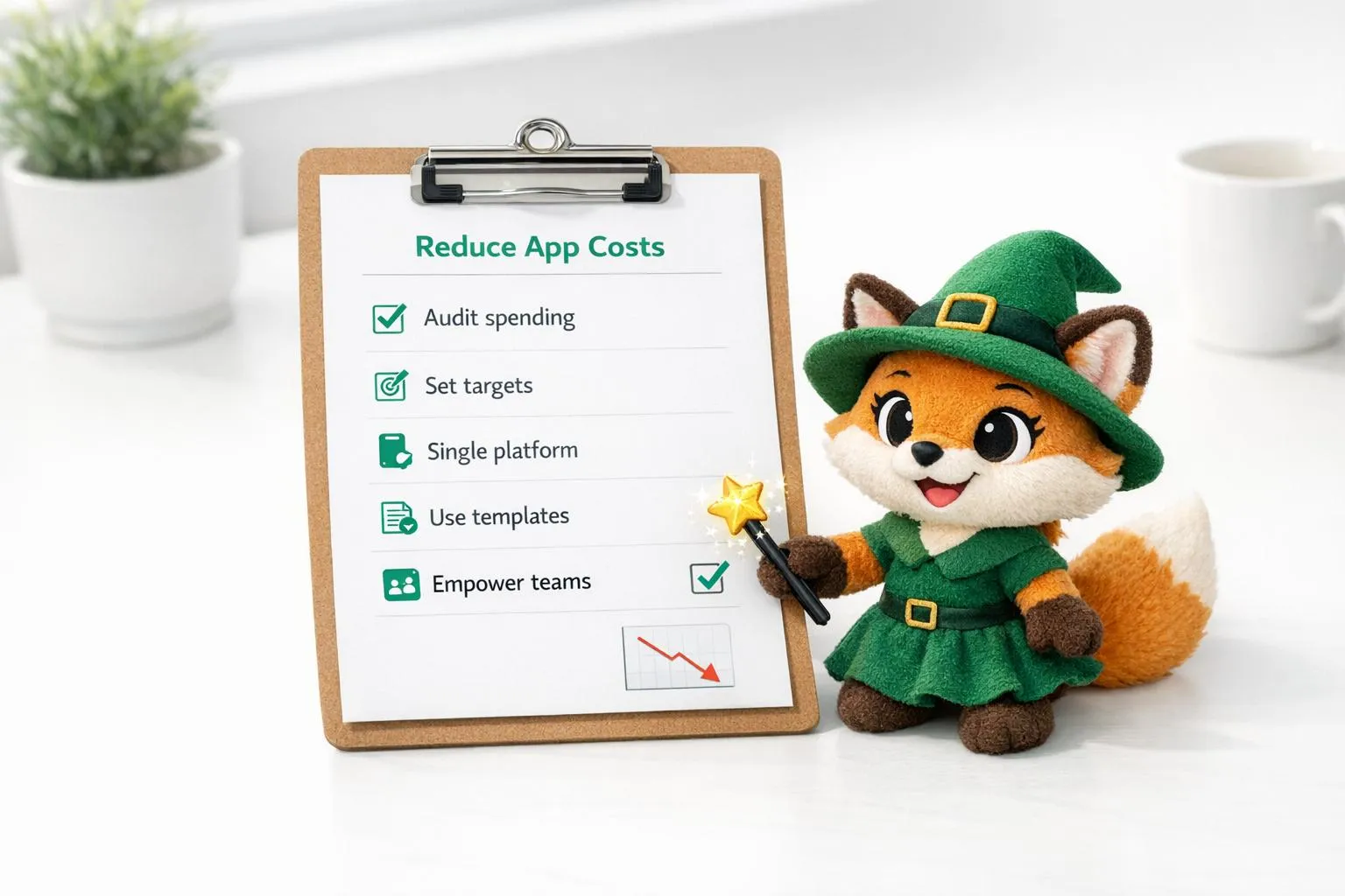 Liste de contrôle : Réduire les coûts des applications d'entreprise sans code