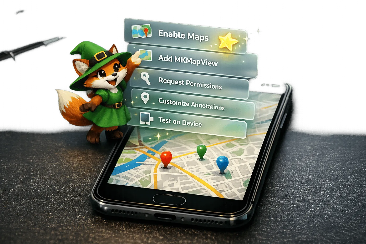 Liste de contrôle d'intégration MapKit pour les applications iOS