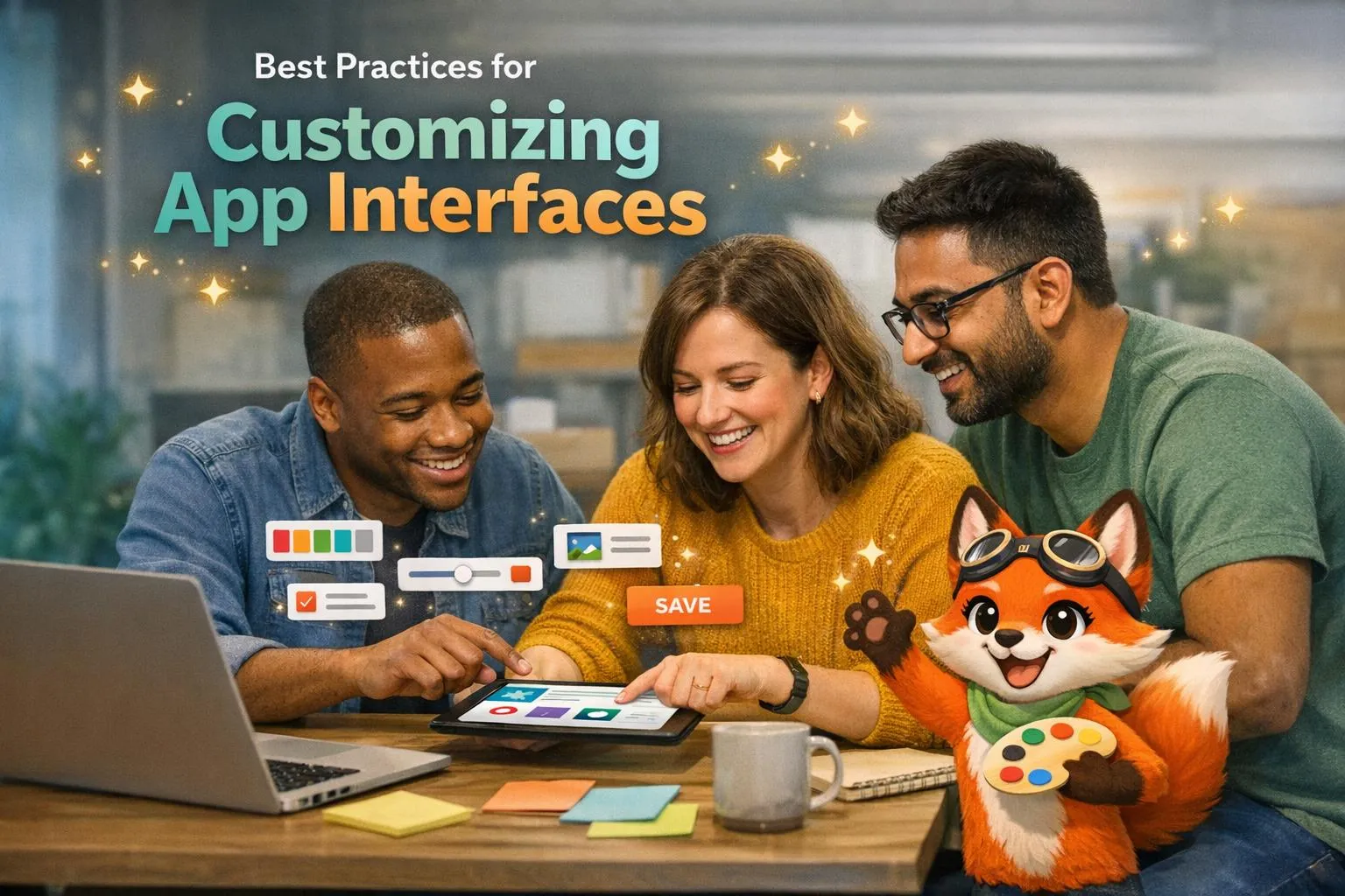 Meilleures pratiques pour personnaliser les interfaces d'application