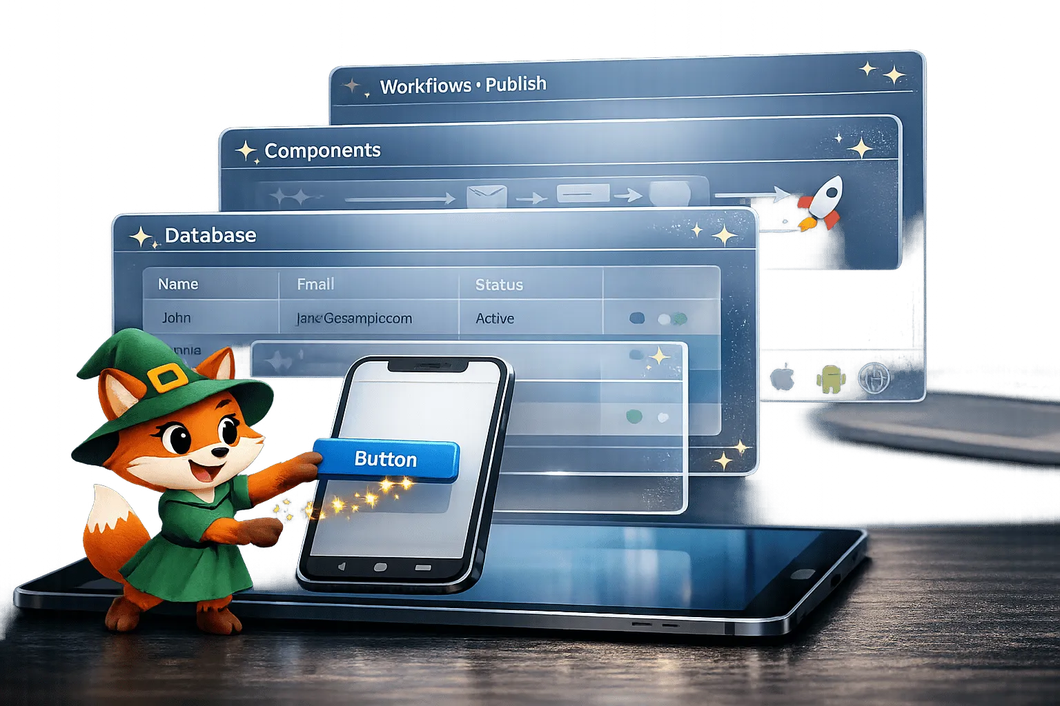 Construcción de aplicaciones de arrastrar y soltar: Guía del generador visual de Adalo