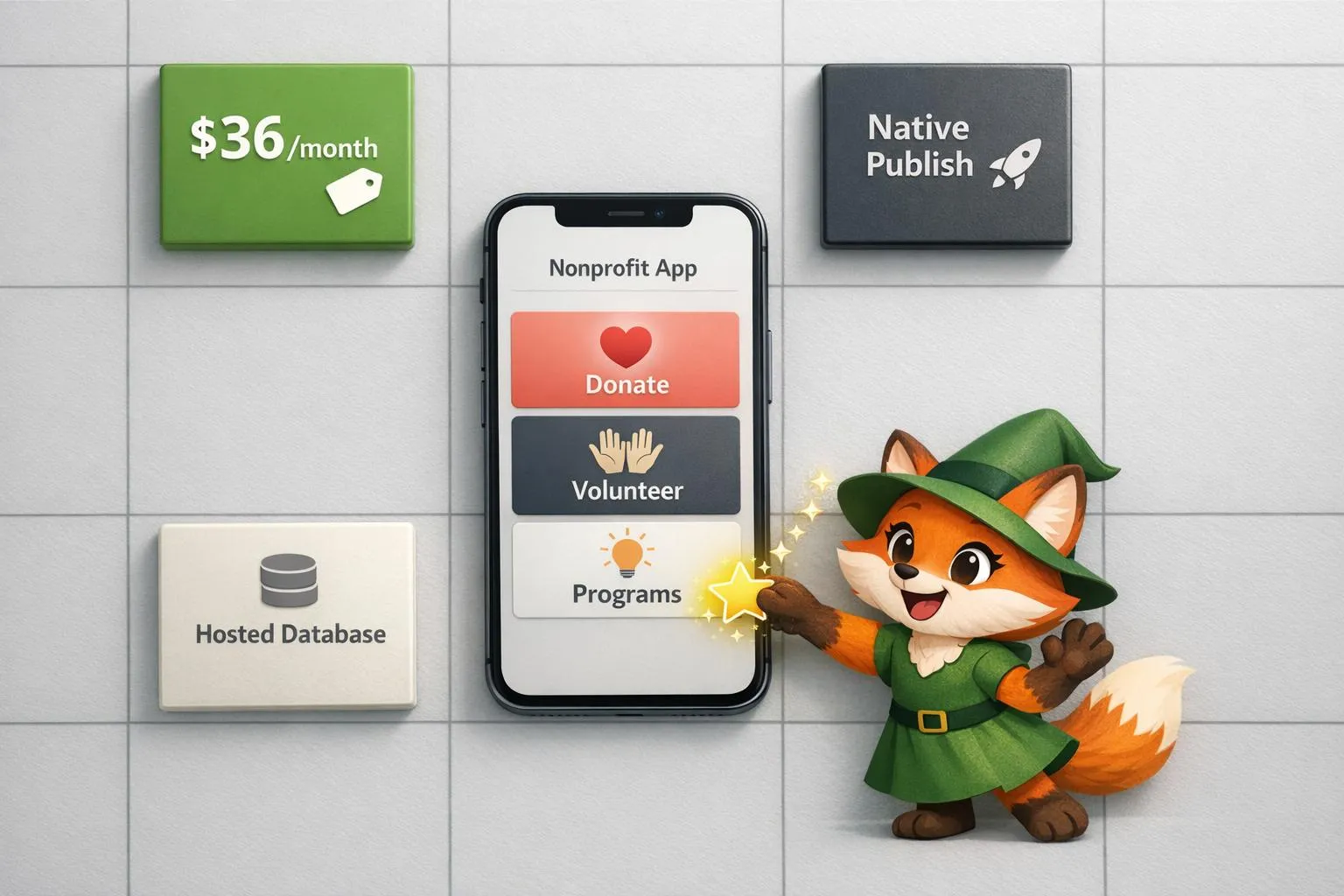 Creación de aplicaciones sin fines de lucro: por qué las organizaciones eligen Adalo
