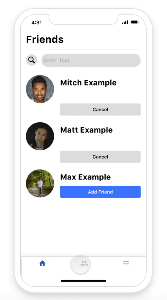 Facebook Clone preview