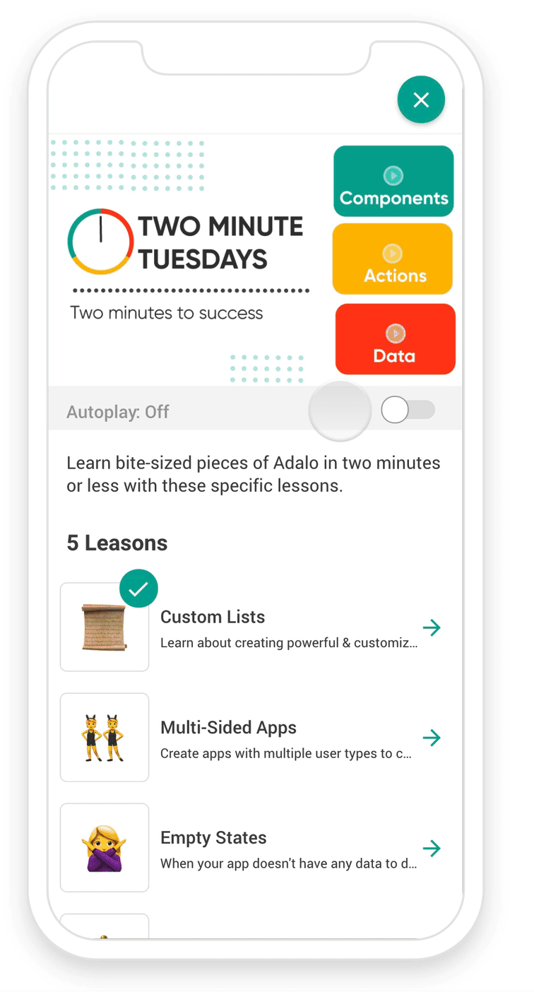 YouTube Component preview