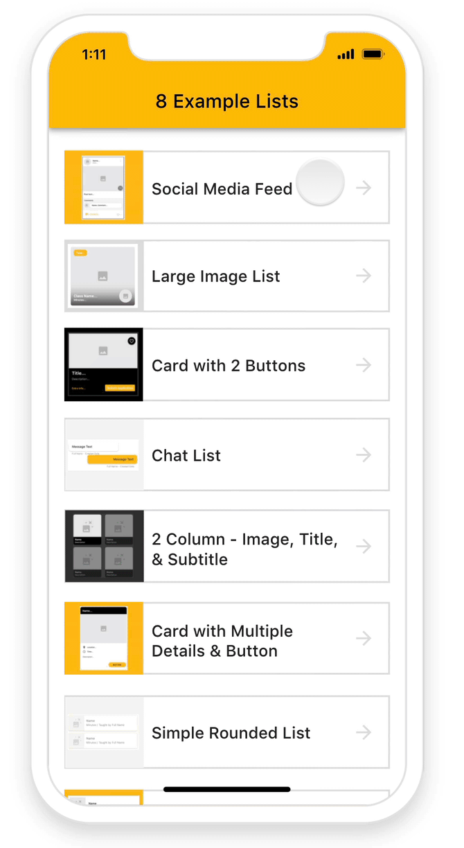 Custom Lists preview