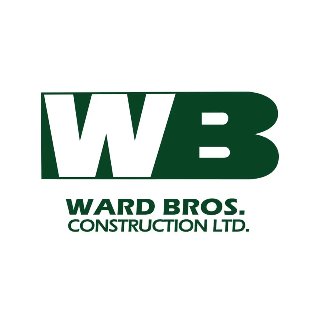 Ward Bros Construction Site Sign In logo